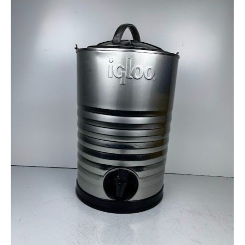 Vintage Igloo 3 Stainless Steel Insulated Cooler Jug - Made In The USA